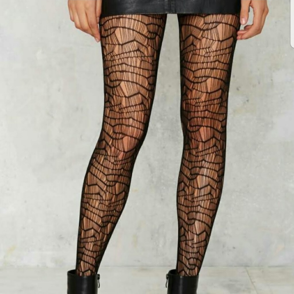 Rihanna Fishnets